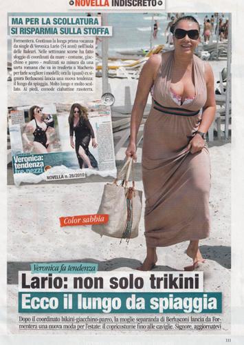 Veronica lario foto formentera 15 Veronica lario foto formentera 4