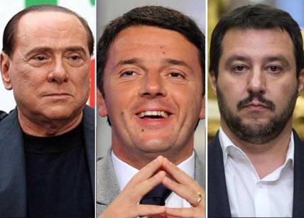 Berlusconi tentato dall' offerta Renzi: proporzionale per mollare la Lega
