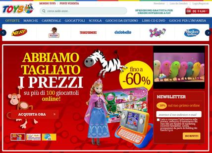 toys center punti vendita