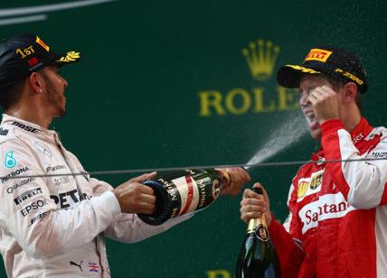 F1 Gp Silverstone: Vettel vince davanti a Hamilton. Trionfo Ferrari