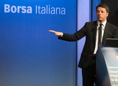 renzi borsa ape