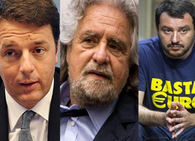 Elezioni il 4 giugno. Asse Renzi-M5S-Lega-Fdi. Isolata Forza Italia