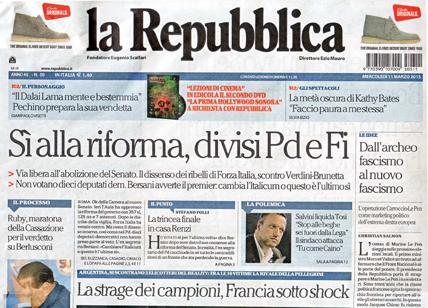 La Repubblica, i giornalisti contro i manager