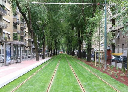Milano, il tram 12 torna a percorrere via Mac Mahon