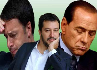 berlusconi salvini renzi