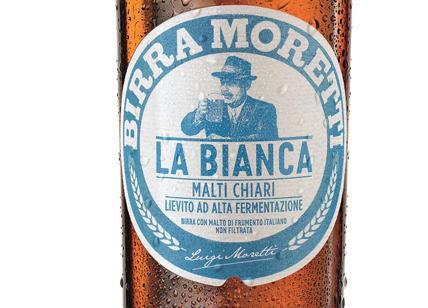 Birra Moretti lancia "la Bianca" nuova Weiss all'italiana