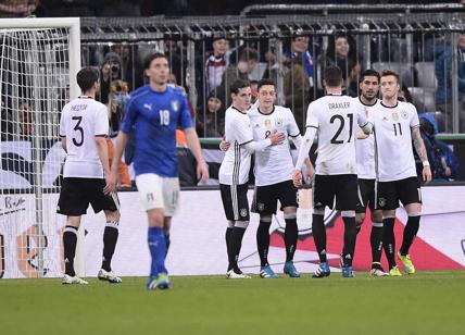 Italia, disfatta in Germania: 4-1. El Shaarawy fa il gol della bandiera