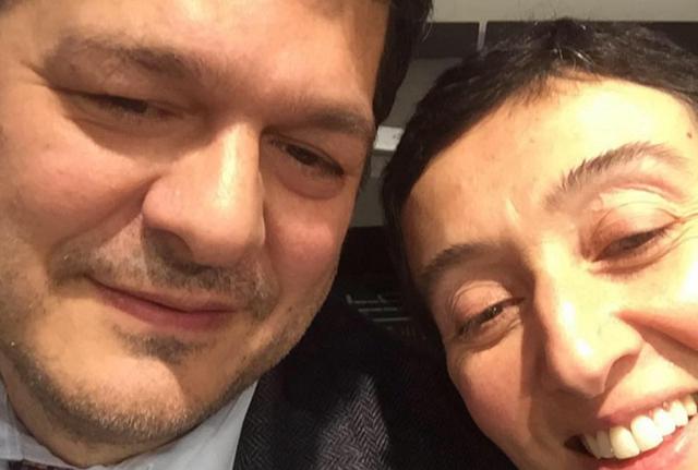 Mirko Mazzali con Francesca Balzani (dal profilo facebook di Mirko Mazzali) Mirko Mazzali con Francesca Balzani (dal profilo facebook di Mirko Mazzali)