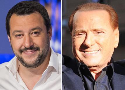 Centrodestra, Forza Italia superata dalla Lega. Berlusconi e Salvini...