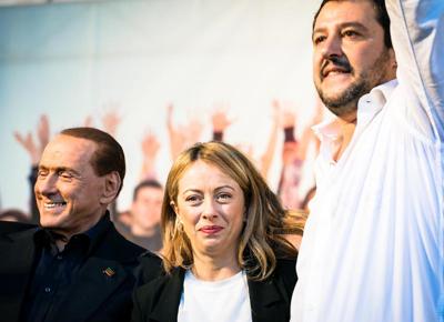 salvini berlusconi meloni