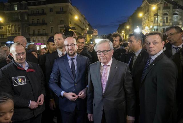 Juncker e Michel a Bruxelles Juncker e Michel a Bruxelles