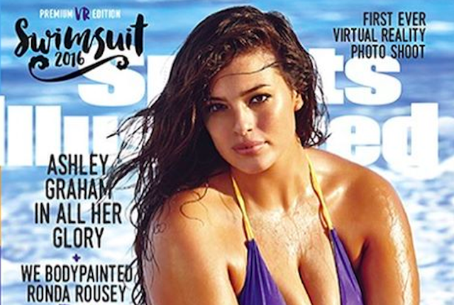Ashley Graham, la prima curvy sulla copertina di Sports Illustrated
