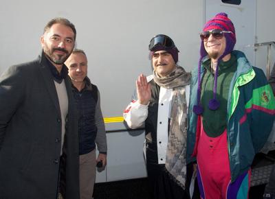 Teem backstage ape