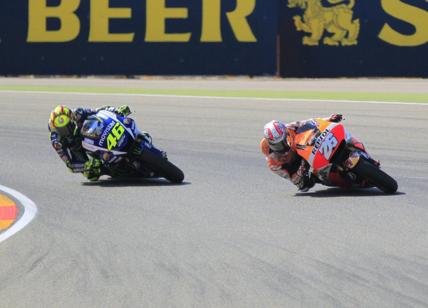 MotoGp, Valentino Rossi in prima fila. Marquez pole position