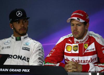 vettel hamilton