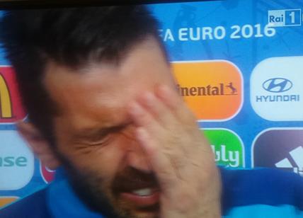 Italia-Germania, Barzagli lacrime. Poi tocca a Buffon: "Senza parole"