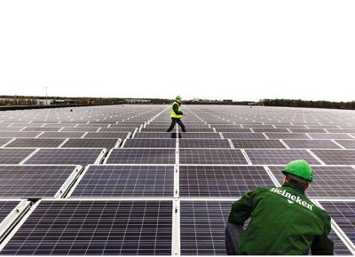 HEINEKEN pannelli fotovoltaici