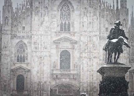 Milano e Lombardia sotto la neve. Previsto ciclone nel weekend