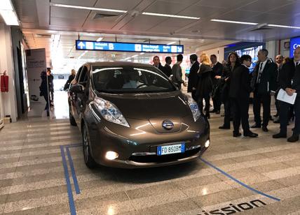 Nissan Leaf, all'aereoporto di Fiumicino atterra la Leaf Airport Experience