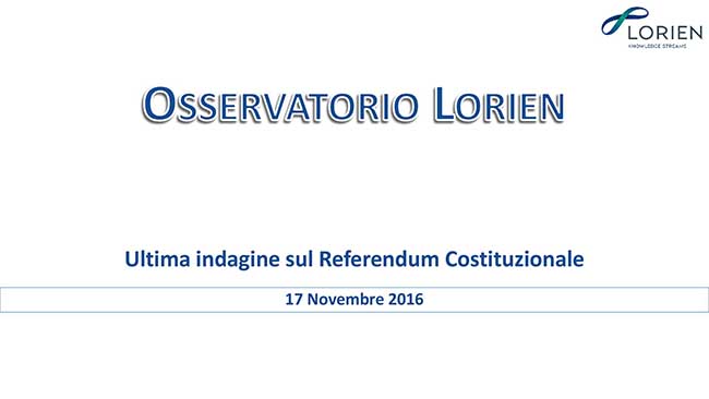 Osservatorio Lorien Referendum