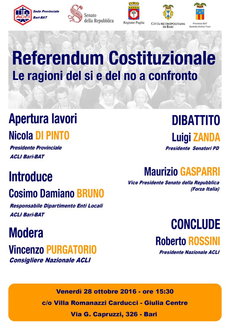 Referendum Costituzionale   Bari