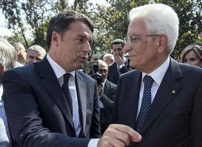 renzi mattarella ape