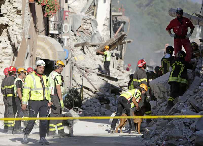 Terremoto in centro Italia: oltre 3900 scosse nella notte