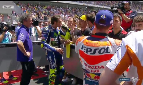 valentino rossi marquez 2