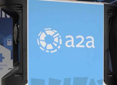 A2A colonnina con logo new