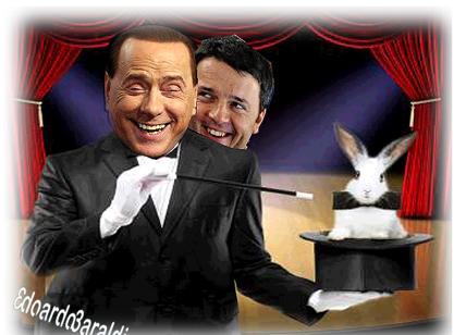 Legge elettorale: offerta segreta di Berlusconi a Renzi (contro Bersani)