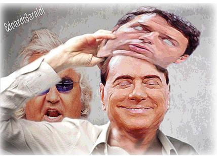 La Cena del Nazareno: Renzi con il pupillo di Berlusconi