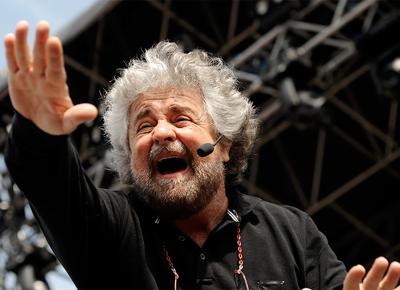 Beppe Grillo ape