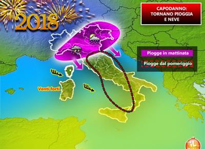 capodanno tornano pioggia e neve 291217