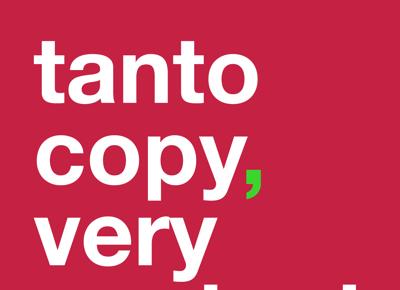 copertina tanto copy very content