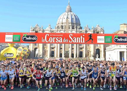 Corsa dei Santi: 4mila runner in piazza San Pietro contro le spose bambine