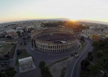 Drone in volo su San Pietro e il Colosseo, denunciato un turista russo