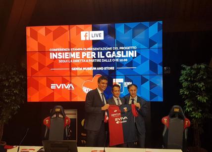 EVIVA: con il Genoa Calcio in sostegno delle famiglie dell'Istituto Gaslini