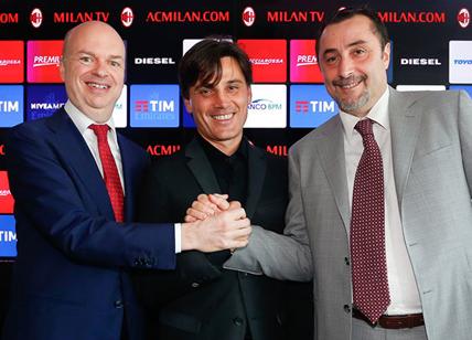 Milan, Montella: "Obiettivo Champions". Fassone: "Mercato? C'è ancora budget"