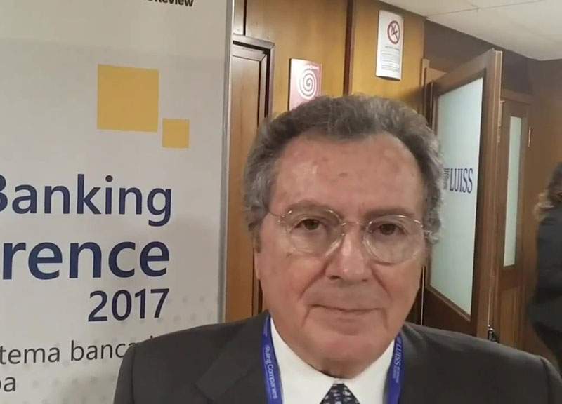 Gian Maria Gros Pietro presidente Intesa Sanpaolo: il sistema bancario è forte