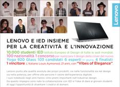 Open day IED-Lenovo: l’eccellenza del design incontra la potenza delle tecnologie