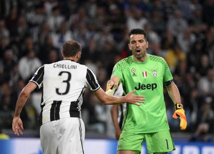 Real-Juventus, Chiellini ("You pay") rischio squalifica Uefa. Buffon in serie