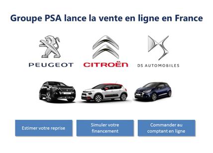 Citroen Peugeot DS : la vendita on line diventa realtà