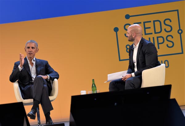 Al Food Summit Barack Obama parla di innovazione alimentare ai giovani