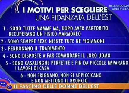 Rai e la bufera sessista sulle donne dell'Est. Chiude "Parliamone Sabato" Rai e la bufera sessista sulle donne dell'Est. Chiude "Parliamone Sabato"