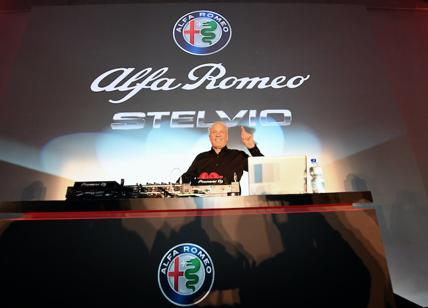 Alfa Romeo Stelvio e Giorgio Moroder, i miti si incontrano a Milano