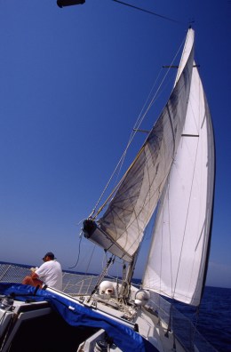Rez sailboat