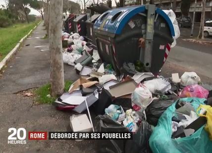I rifiuti di Roma su France 2: sul tg francese va in onda la vergogna d'Italia