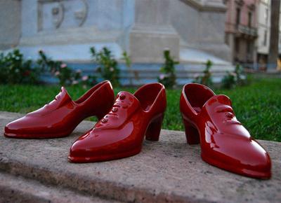 scarpette rosse ape