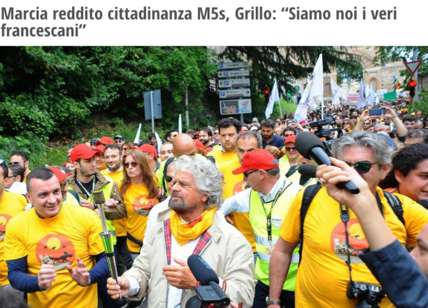 m5s, Marcia francescana di Casalino. Quando diceva "Poveri hanno odore forte" m5s, Marcia francescana di Casalino. Quando diceva "Poveri hanno odore forte"