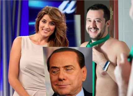 Bacio Isoardi il web sentenzia: "complotto" di Berlusconi contro Salvini? FOTO